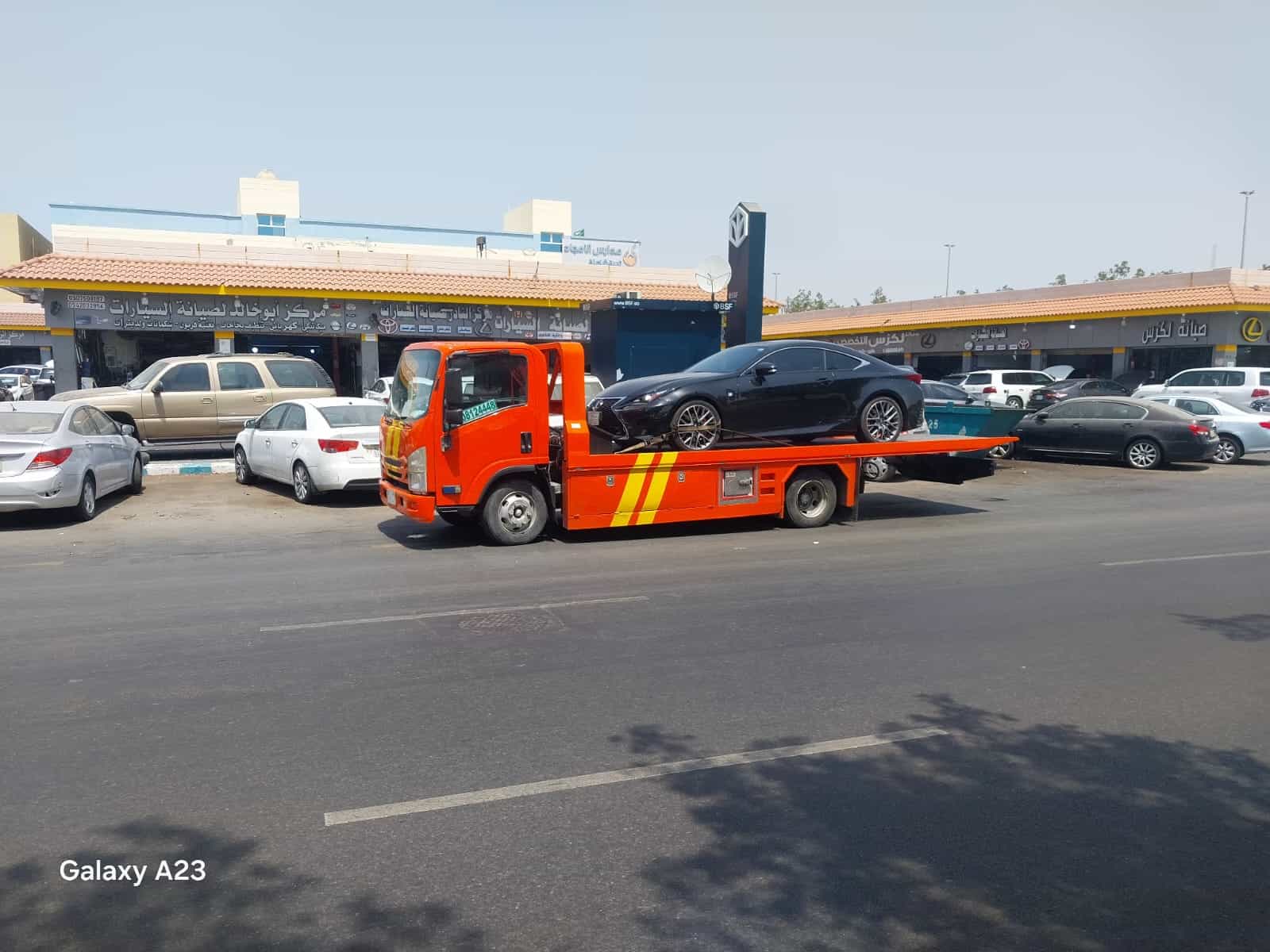 سطحة فل داون لنقل السيارات